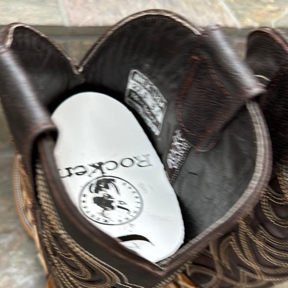 Square Toe Cowboy Boots size 8.5 **"runs big** - Picture 9 of 13